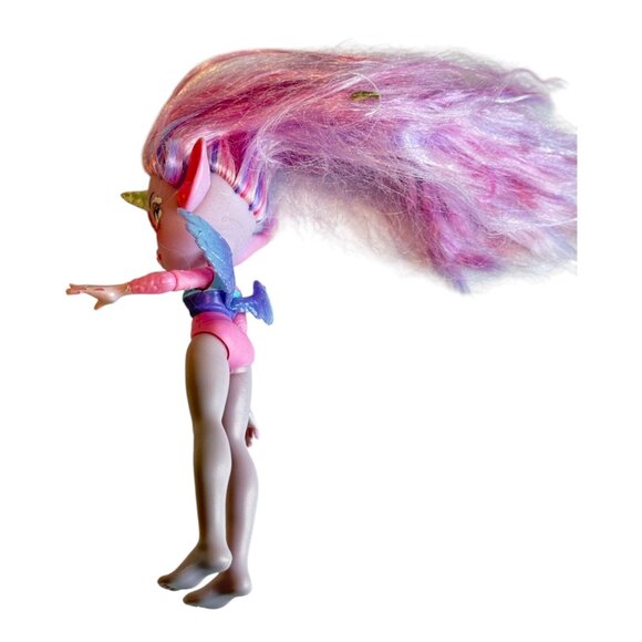 Magic Mixies Pixlings Unicorn Doll With Rainbow Hair & Mystical Wings - Picture 1 of 7